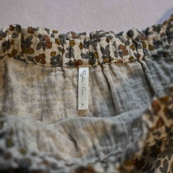 Rylee + Cru Women’s Floral Tie-Strap Top - Size Small - Boho / Cottagecore - Picture 5 of 7